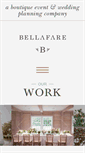 Mobile Screenshot of bellafare.com